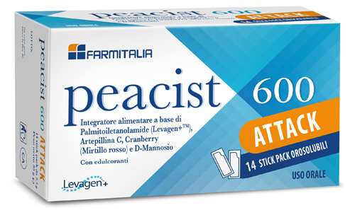 PEACIST 600 ATTACK 14 STICK PACK OROSOLUBILI - Magnumfarma.it
