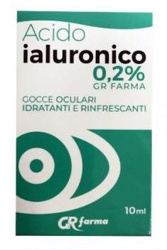 GR FARMA GOCCE OCULARI IDRATANTI E RINFRESCANTI ACIDO IALURONICO - Magnumfarma.it