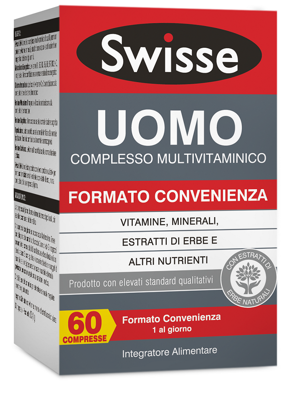 SWISSE UOMO MULTIVITAMINICO 60 COMPRESSE - Magnumfarma.it