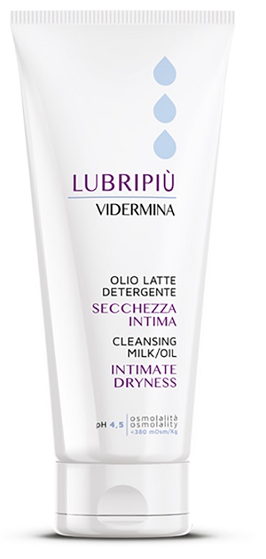 VIDERMINA LUBRIPIU' OLIO LATTE DETERGENTE SECCHEZZA INTIMA 200 ML - Magnumfarma.it