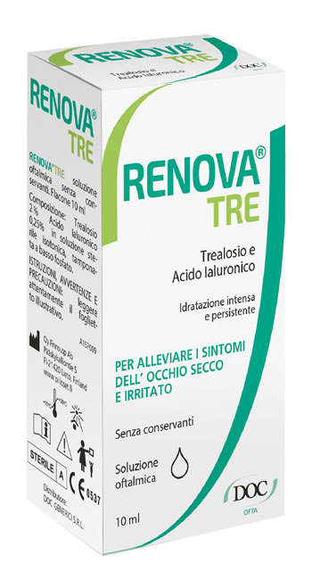RENOVA TRE COLLIRIO A BASE DI TREALOSIO E ACIDO IALURONICO 10 ML SENZA CONSERVANTI - Magnumfarma.it