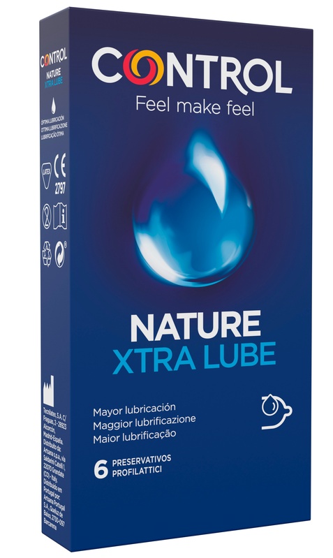 PROFILATTICO CONTROL NATURE XTRA LUBE 6 PEZZI - Magnumfarma.it