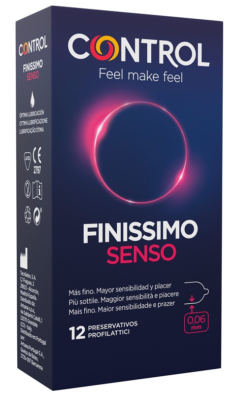 CONTROL FINISSIMO SENSO 12 PEZZI - Magnumfarma.it
