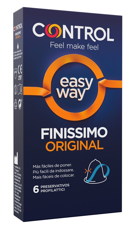 PROFILATTICO CONTROL EASY WAY FINISSIMO ORIGINAL 6 PEZZI - Magnumfarma.it