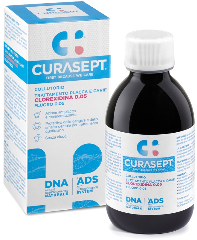 CURASEPT COLLUTORIO 0,05 ADS + DNA 200 ML - Magnumfarma.it
