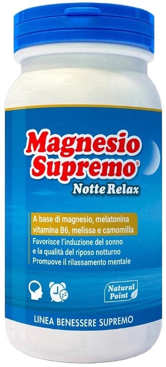 MAGNESIO SUPREMO NOTTE RELAX 150 G - Magnumfarma.it