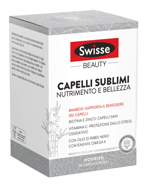 SWISSE CAPELLI SUBLIMI 30 CAPSULE - Magnumfarma.it