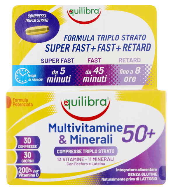 MULTIVITAMINE&MINERALI 50+ 30 COMPRESSE - Magnumfarma.it