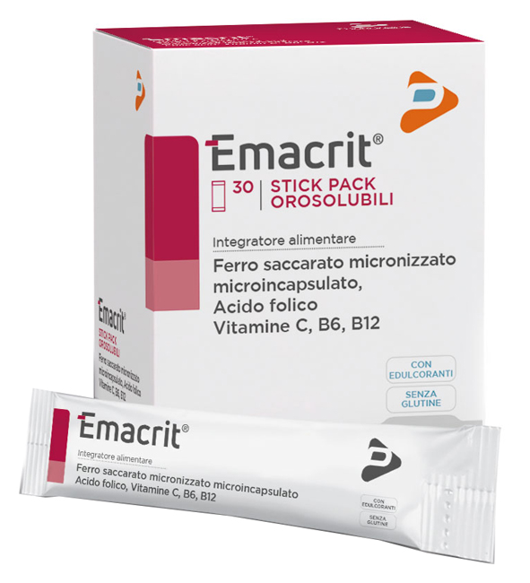 EMACRIT OROSOLUBILE 30 STICK PACK - Magnumfarma.it