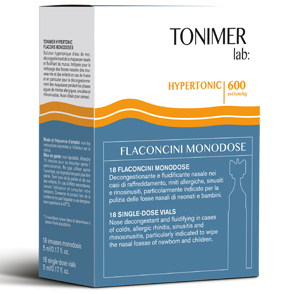 TONIMER LAB HYPERTONIC 18 FLACONCINI DA 5 ML MONODOSE SPECIAL PRICE - Magnumfarma.it