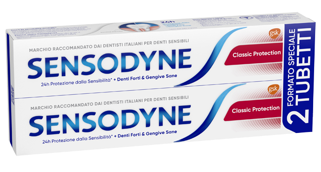 SENSODYNE CLASSICO PROTECTION 2 X 75 ML - Magnumfarma.it