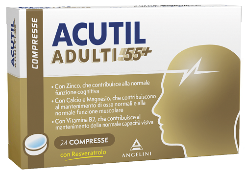 ACUTIL ADULTI 55+ 24 COMPRESSE IT - Magnumfarma.it