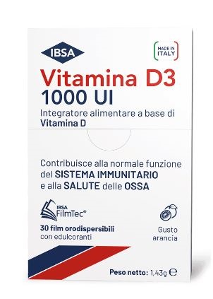 VITAMINA D3 IBSA 1000UI 30 FILM ORODISPERSIBILI - Magnumfarma.it