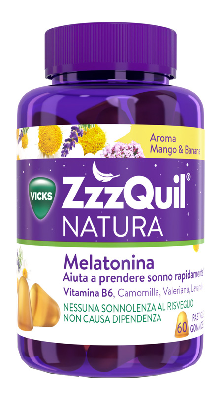 ZZZQUIL NATURA MANGO & BANANA 60 PASTIGLIE GOMMOSE - Magnumfarma.it