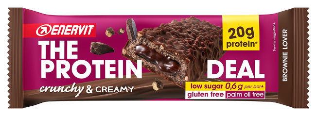 THE PROTEIN DEAL BROWNIE LOVER BARRETTA 55 G - Magnumfarma.it