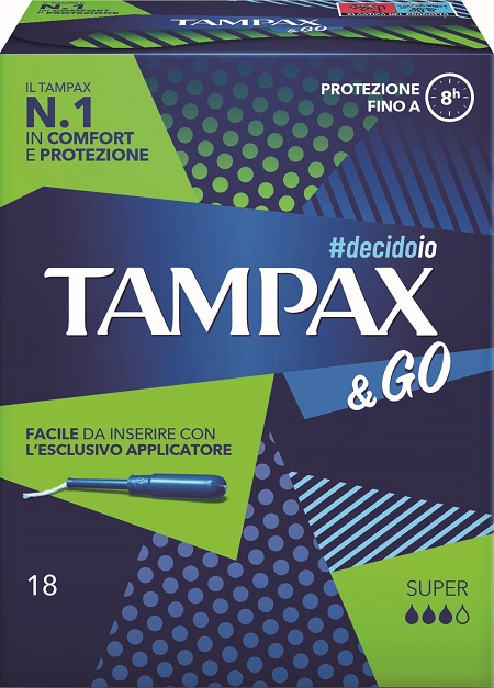 TAMPAX &GO SUPER 18 PEZZI - Magnumfarma.it