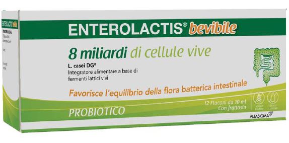 ENTEROLACTIS BEVIBILE 12 FLACONCINI X 10 ML - Magnumfarma.it