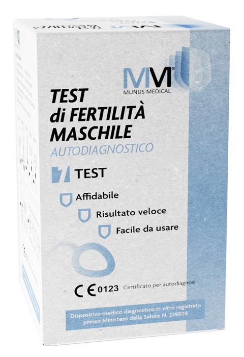 MUNUS MEDICAL TEST AUTODIAGNOSTICO DI FERTILITA' MASCHILE - Magnumfarma.it
