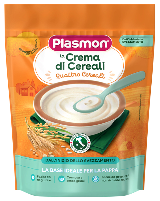 PLASMON CEREALI CREMA AI 4 CEREALI 200 G - Magnumfarma.it